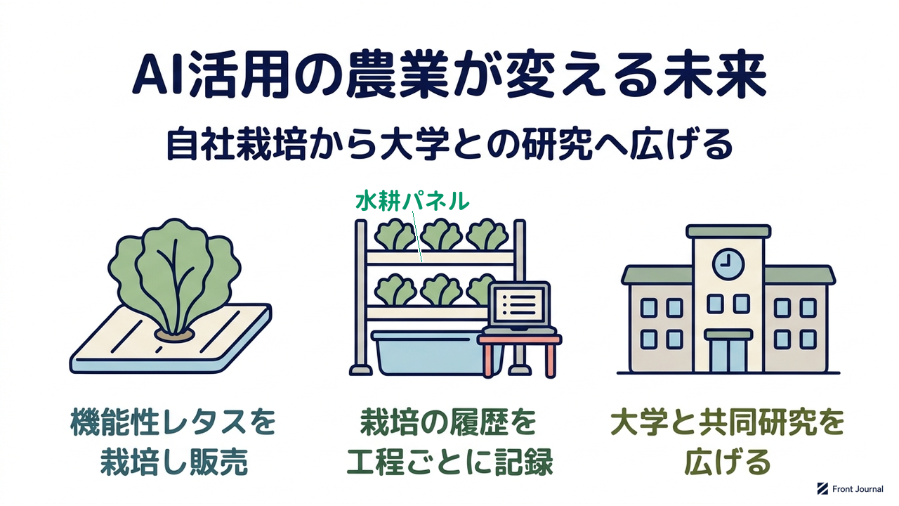 AI活用の農業が変える未来