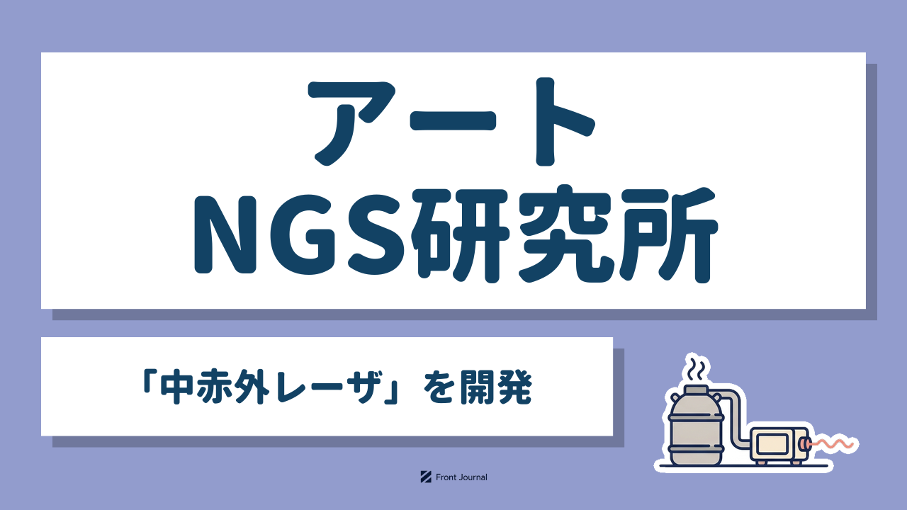 合同会社アートNGS研究所｜微量ガスの検出に用いられる中赤外レーザを製造・販売する静岡大学発ディープテック