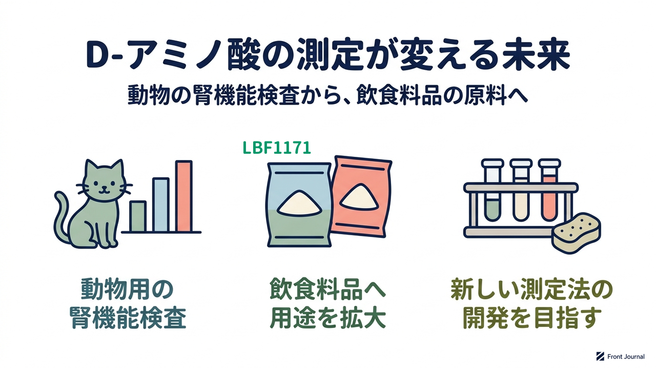 D-アミノ酸の測定が変える未来