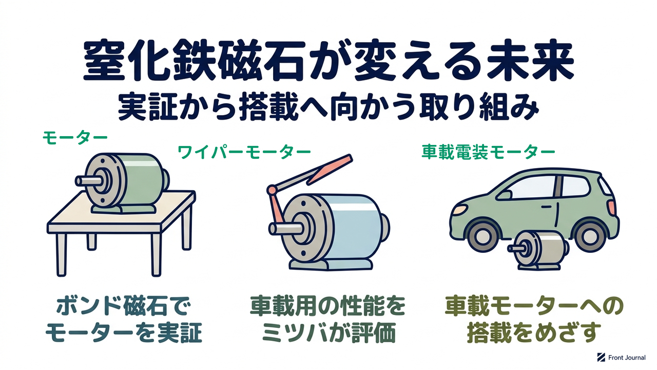 窒化鉄磁石が変える未来