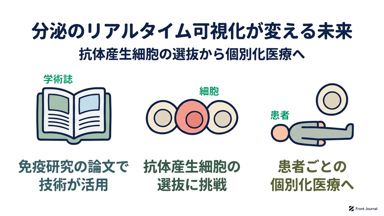 分泌のリアルタイム可視化が変える未来
