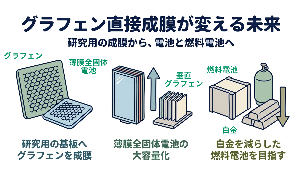 グラフェン直接成膜が変える未来