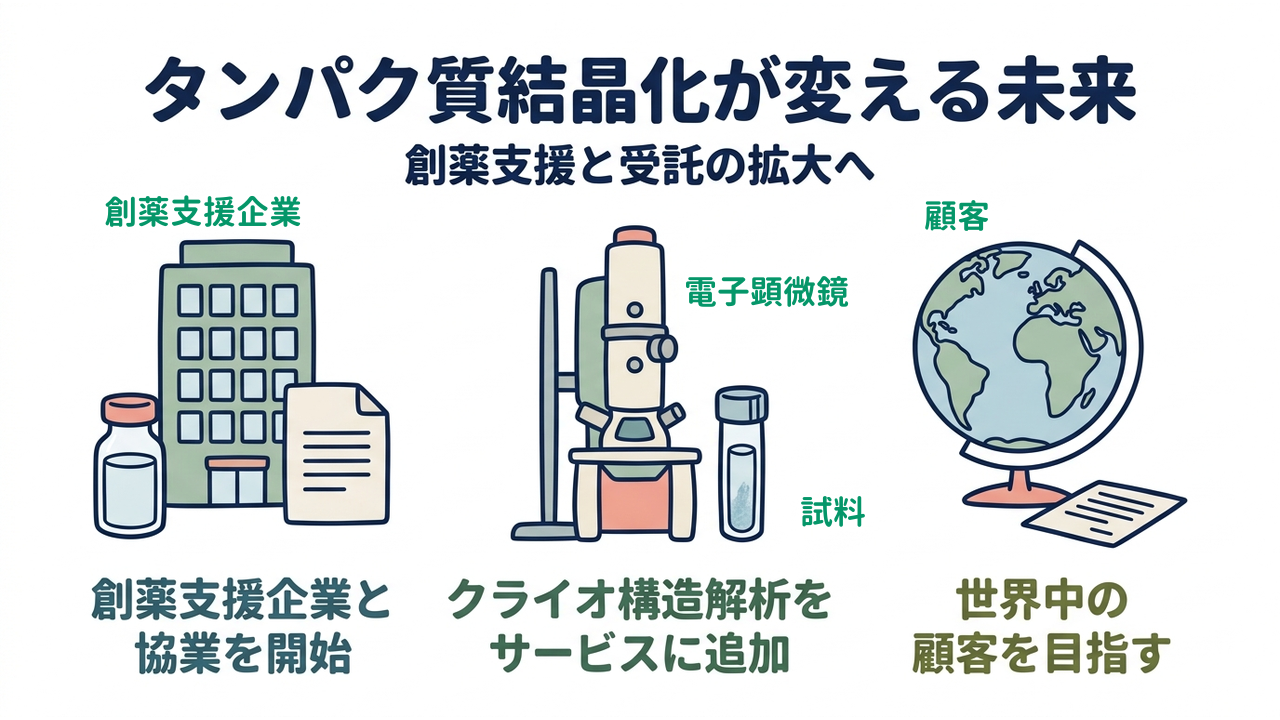 タンパク質結晶化が変える未来