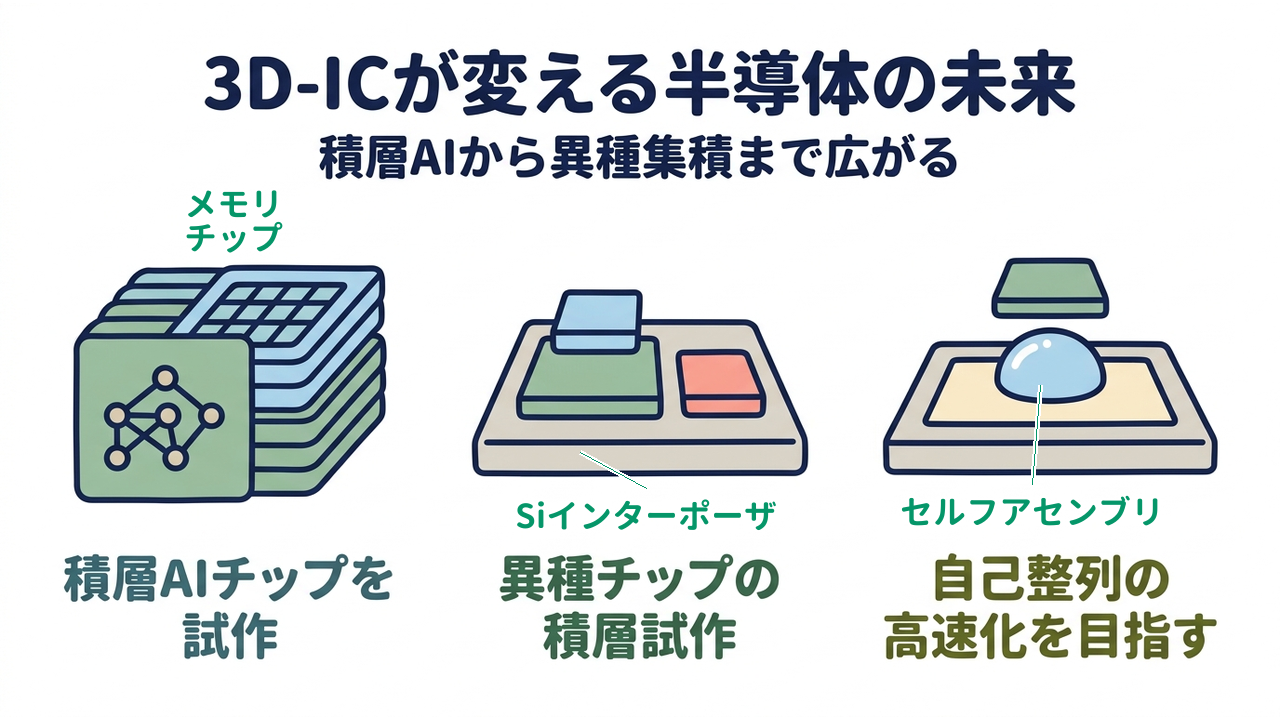 3D-ICが変える半導体の未来