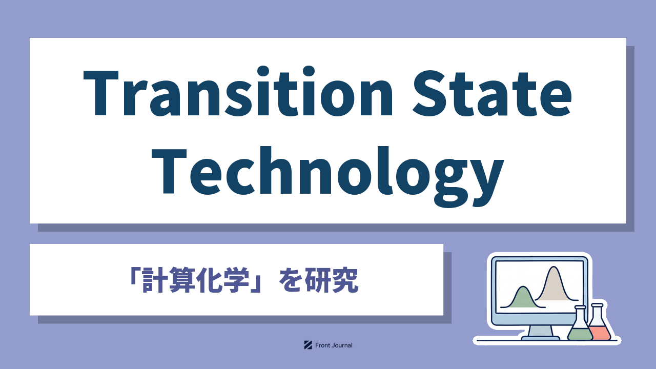 株式会社Transition State Technologyは計算化学で化学反応の進み方を予測する山口大学発の企業